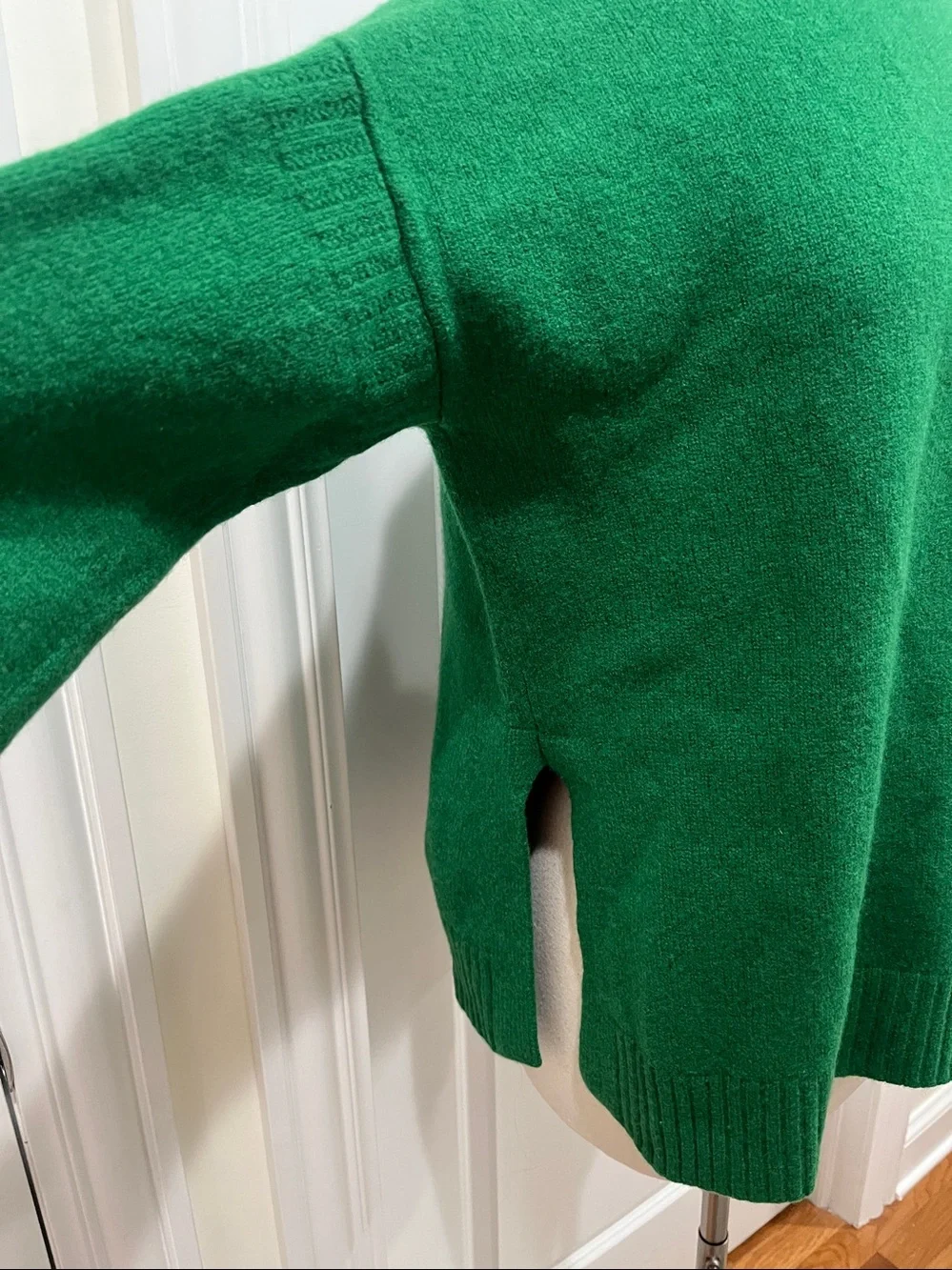 TOAST High Neck Roll Neck 100% Merino Wool Sweater Boxy Fit Size Large